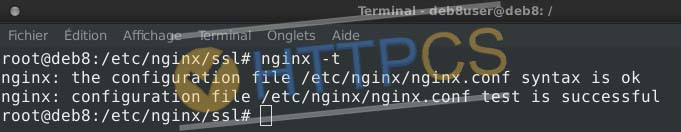 Installation d'un certificat SSL sur un serveur Nginx