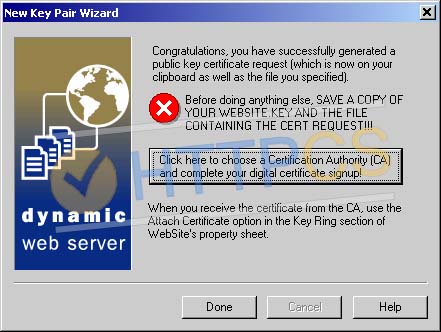 Comment installer un certificat SSL avec WebSite Pro